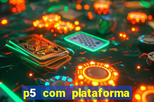 p5 com plataforma de jogos